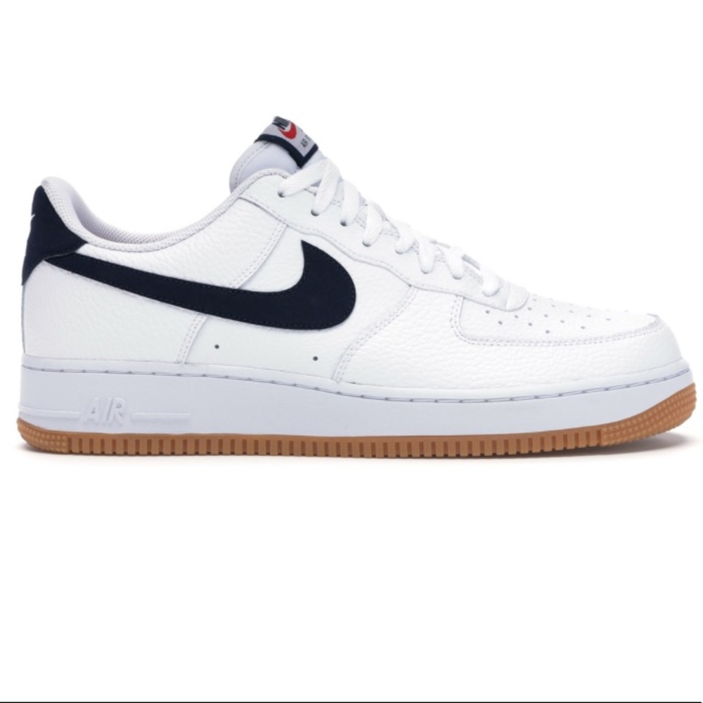 NIKE AIR FORCE 1 LOW '07 WHITE OBSIDIAN